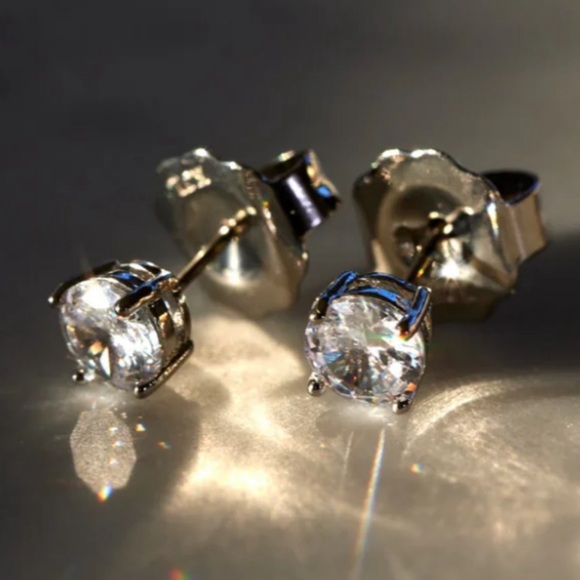 CZ Studs by Kenneth Jay Lane - Picture 3 of 4